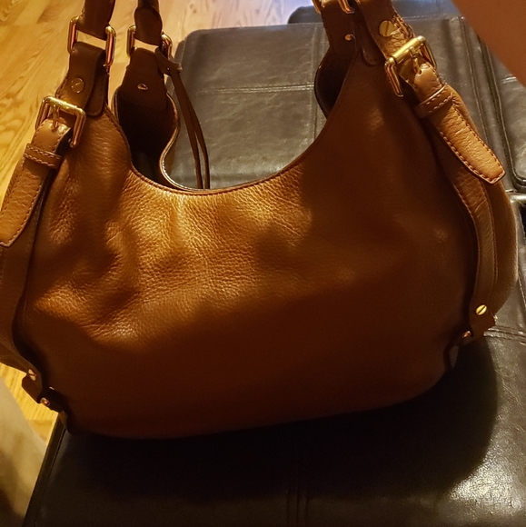 MK Brown Leather Bag - Picture 7 of 11